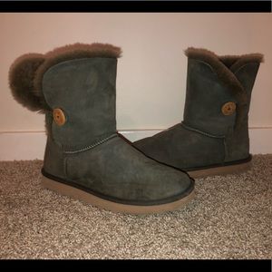 Army green Ugg boots